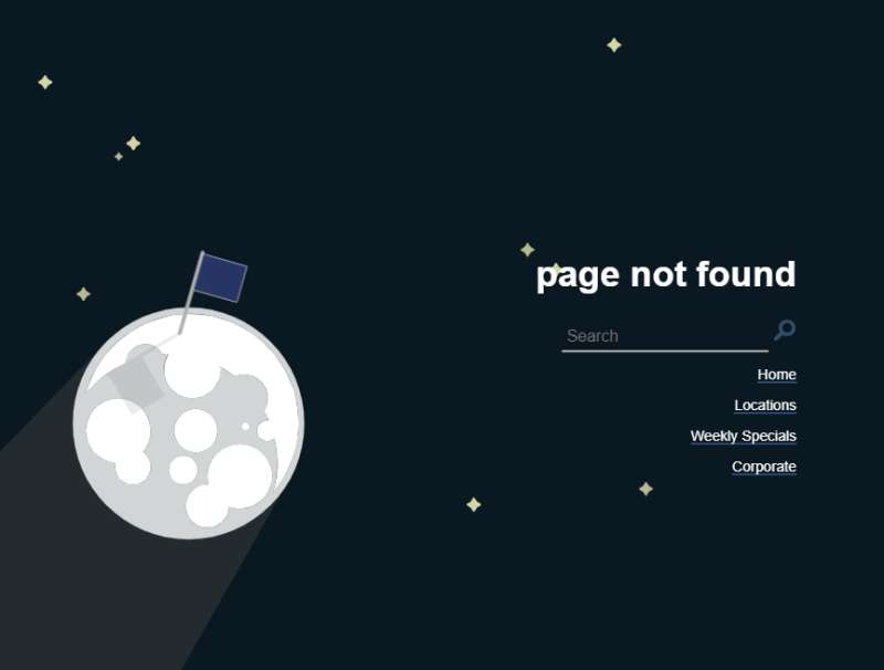 错误页面模板必备，带搜索的404模板下载