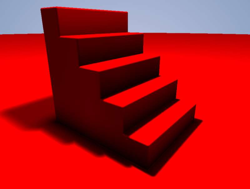 3d楼梯建模设计，旋转动态素材下载