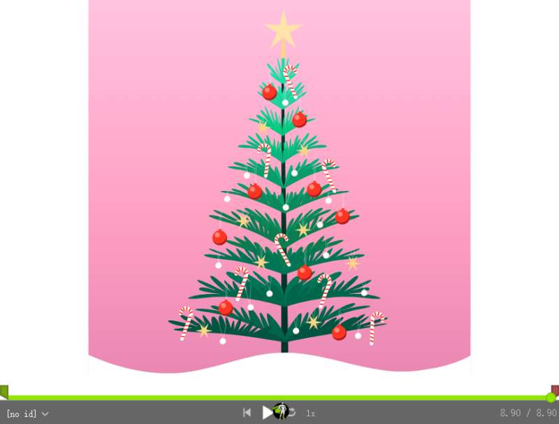 gsap动画实例下载，圣诞树生成器必备
