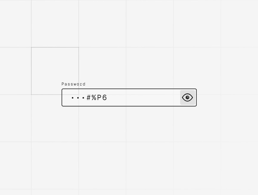 gsap文字動畫設計，密碼框代碼下載