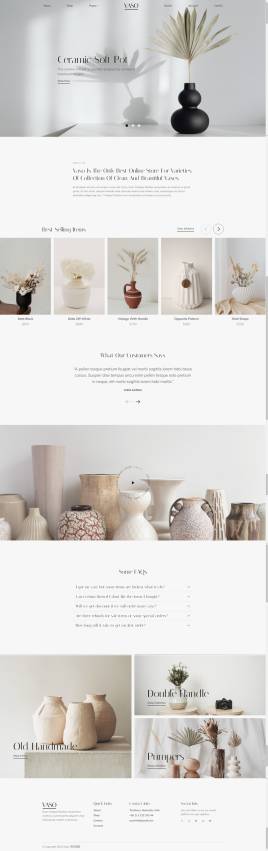网页模板免费html，陶瓷网站制作模板