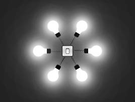 按钮点击动效必备,发光灯泡素材下载