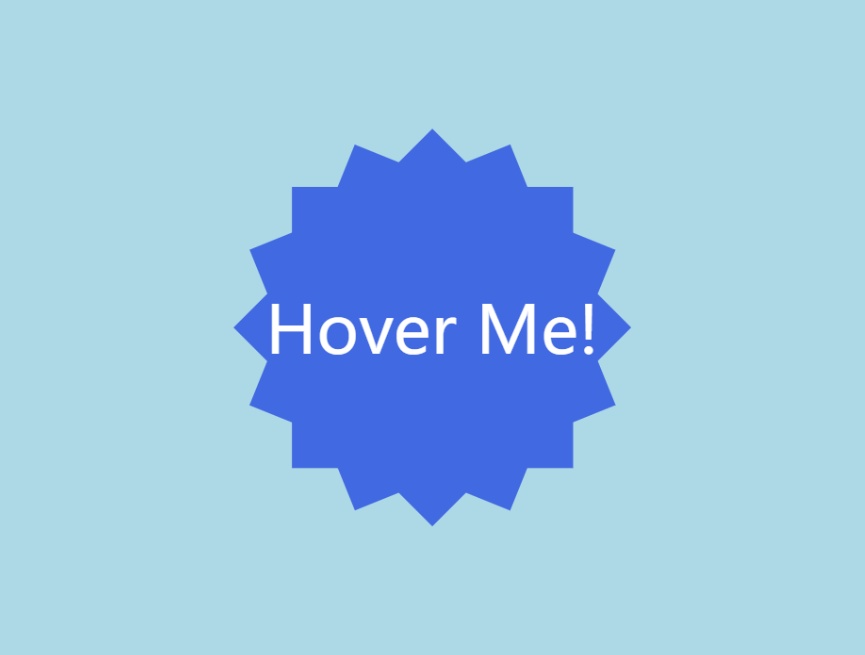 鼠標懸停hover樣式，尖銳氣泡動態圖片素材