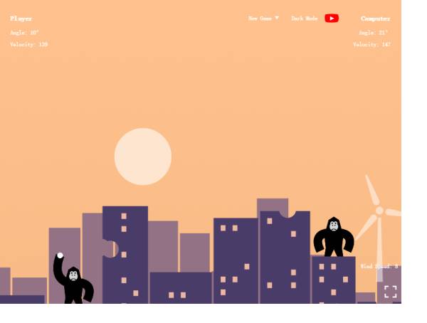 城市类游戏制作，猩猩益智动画素材