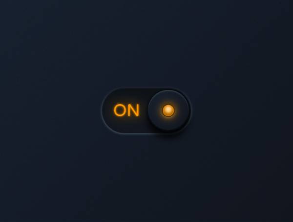 开关按钮on/off制作，css按钮样式代码加效果案例