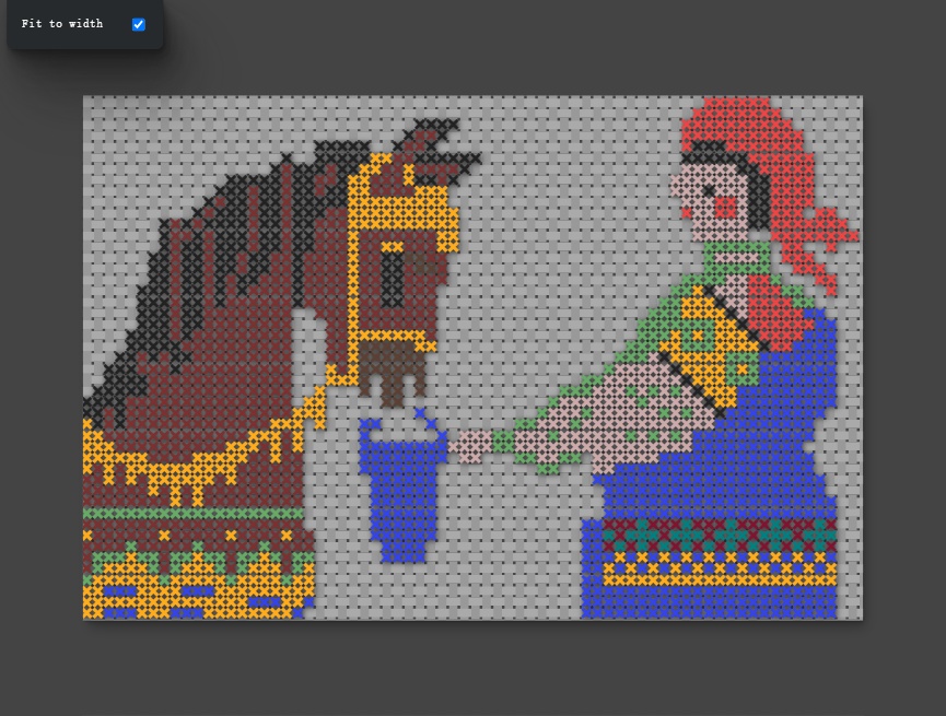 刺繡插畫圖片素材，烏克蘭元素圖案必備