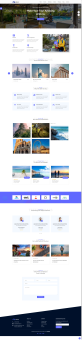 響應(yīng)式旅游網(wǎng)頁設(shè)計(jì)頁面代碼模板