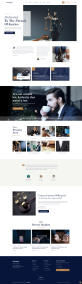 精致律所网站网页模板免费html