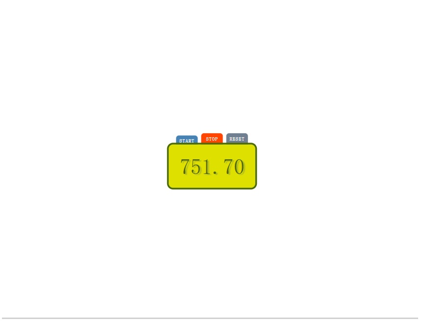简易css数字计时器代码