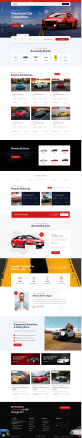 html汽车销售网站网页制作模板