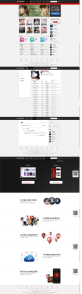 仿制音樂網(wǎng)頁設計源代碼模板