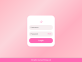 粉色登录登陆表单页面的html代码