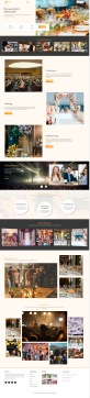 婚礼策划公司网页制作设计模板