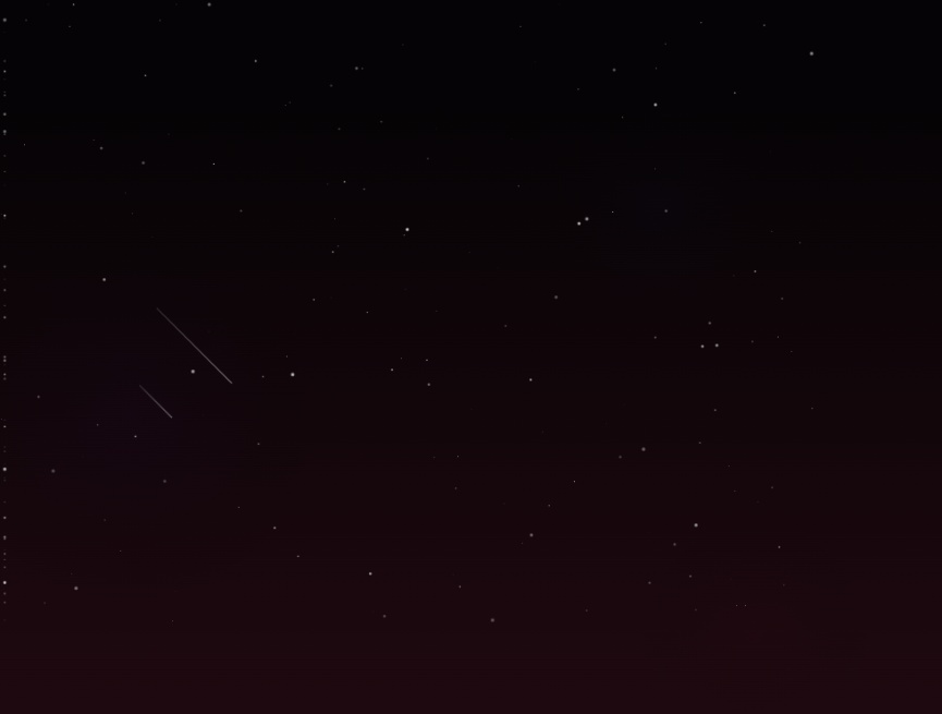 星空流星雨動態(tài)背景圖gif素材