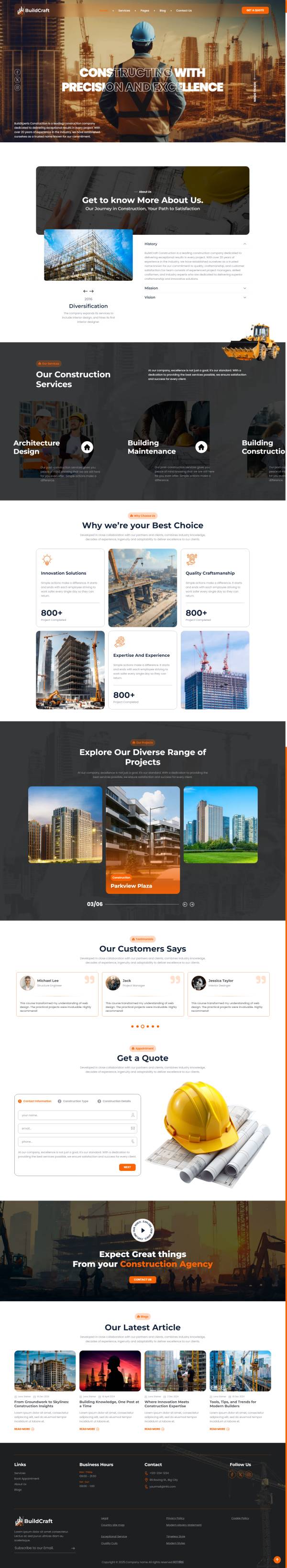 房屋建筑工程公司网站网站源码必备