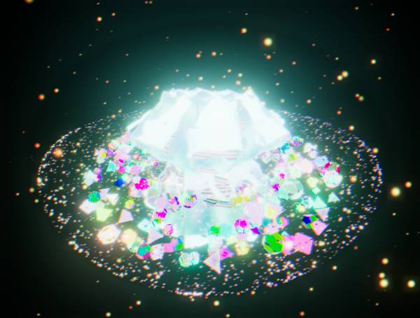 3D棱镜光学制图场景制作模板