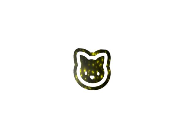 渐变图标猫咪3D图片设计素材