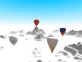 熱氣球js立體球體3d動(dòng)畫(huà)制作代碼下載