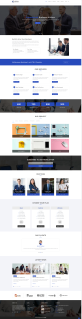 大气管理咨询企业bootstrap网页模板源码案例