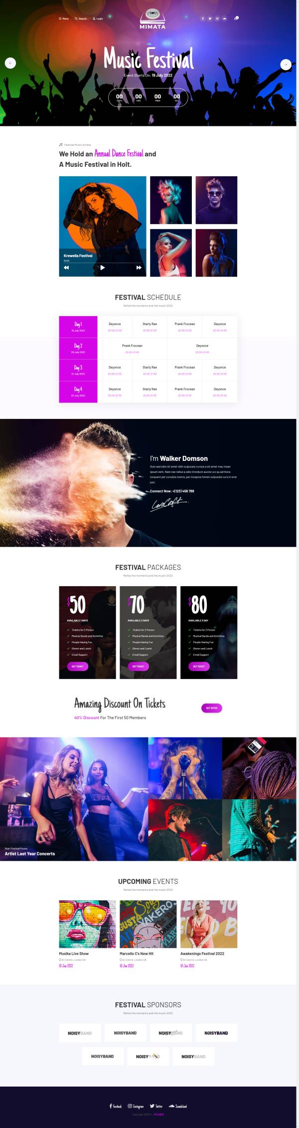 通用音樂主題活動宣傳網(wǎng)頁設(shè)計模板