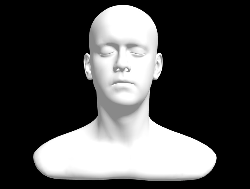 石膏3d立體人像全息投影模型必備