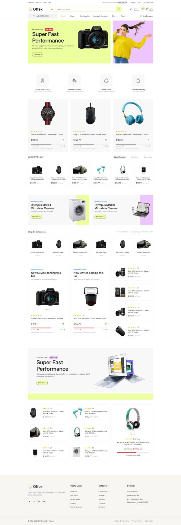 電器采購bootstrap商城平臺模板下載