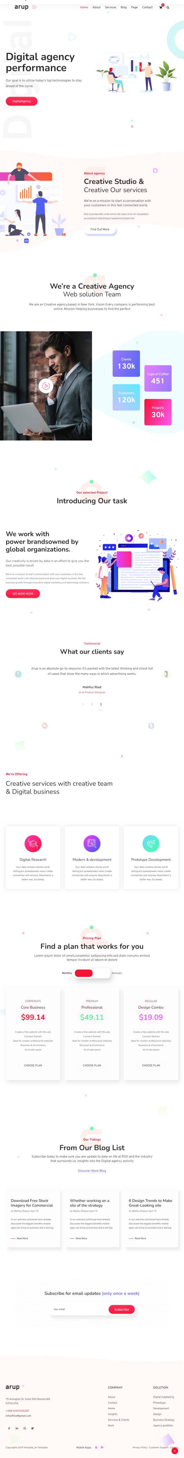 實用軟件公司網(wǎng)站著陸頁模板下載