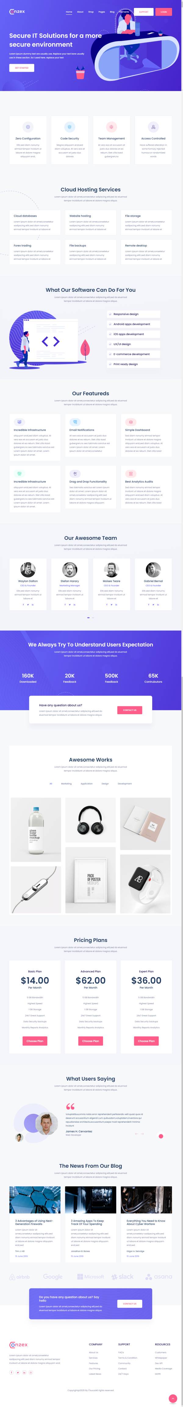 高雅商務(wù)門(mén)戶(hù)bootstrap網(wǎng)站網(wǎng)頁(yè)制作成品免費(fèi)