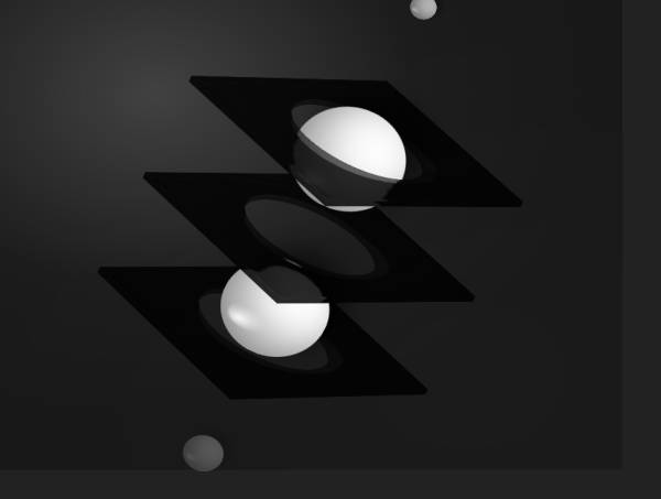 液態玻璃小球轉動主題下載