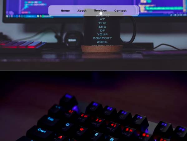 彈性導航欄玻璃擬態ui下載