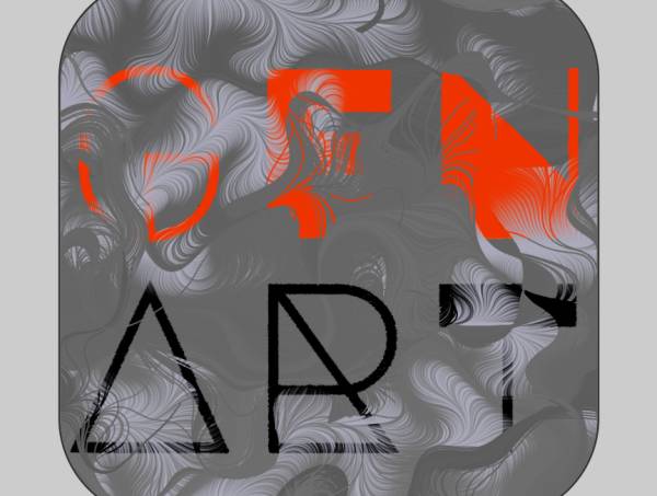 流體字體線條文字設計制作模板