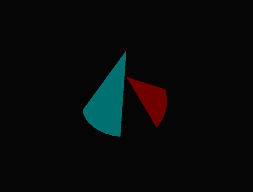 幾何旋轉Three.js網頁版動態演示素材