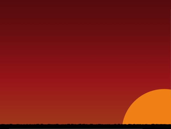 日落落日動態背景圖氛圍感卡通