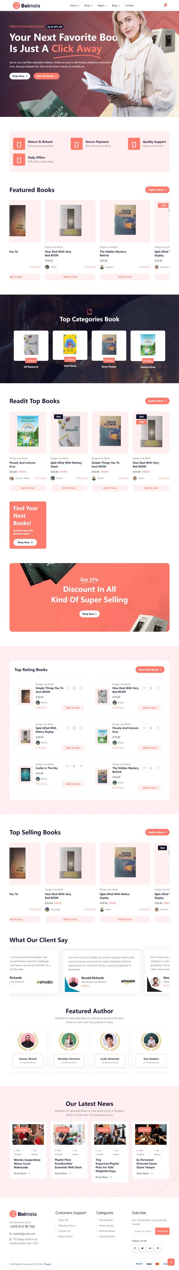 書店網(wǎng)上購書bootstrap網(wǎng)站案例必備