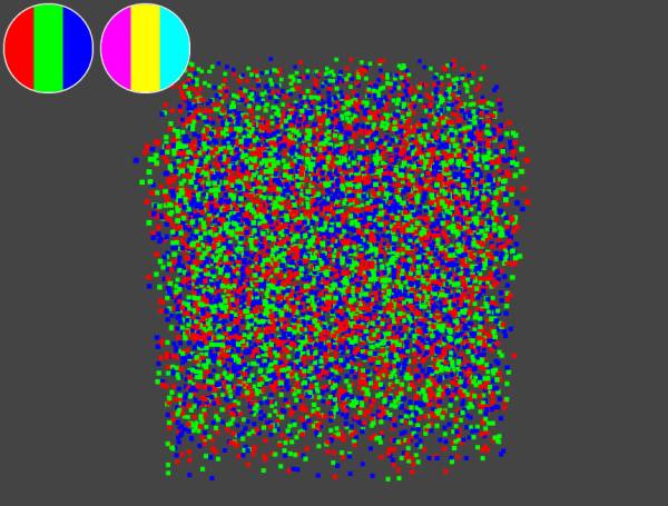 3d粒子立方體顏色搭配特效必備