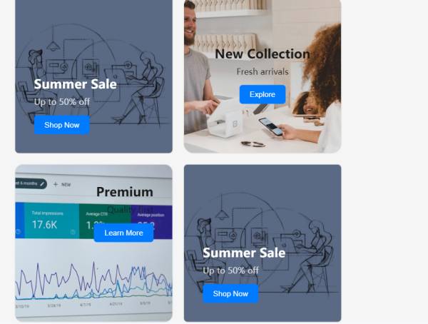 方形卡片排版布局布局設計素材