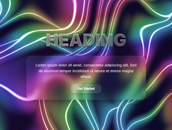 玻璃液態流體設計壁紙素材