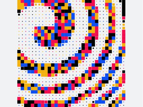 旋渦網(wǎng)格方格畫(huà)動(dòng)圖素材