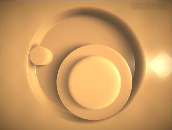 中秋秋季光線散射效應(yīng)動(dòng)態(tài)圖片素材