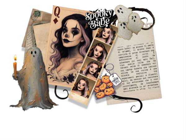 驚悚文本框美化邊框配圖模板