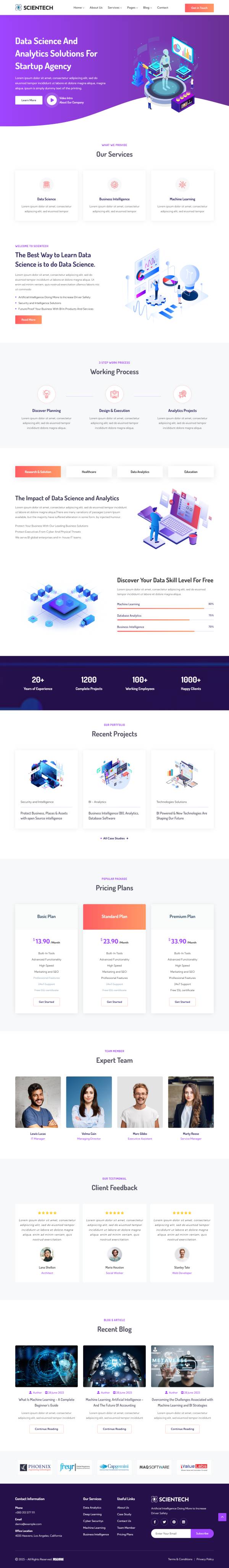 數字服務貿易公司網站模板下載