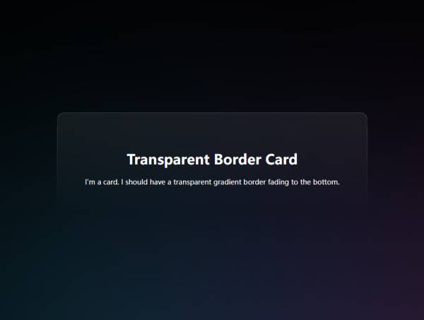 透明漸變邊框css邊框素材下載