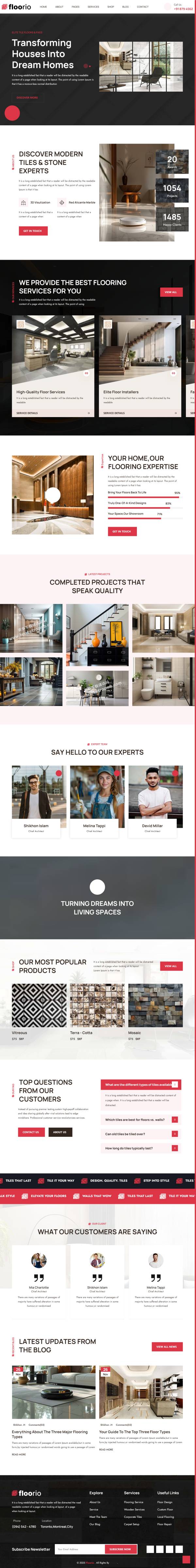 装修家装服务平台门户网站源码下载
