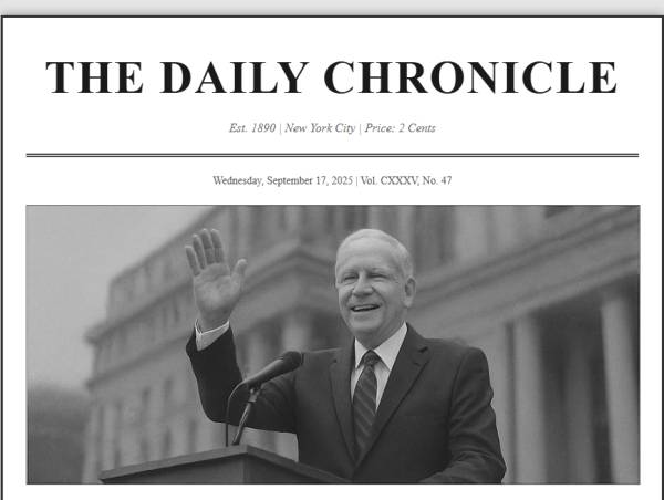 复古单面报纸怀旧报纸图片排版