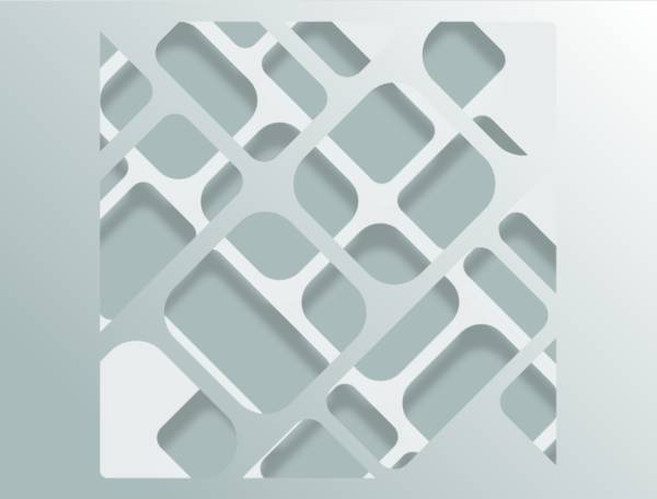 重疊剪紙簡(jiǎn)單網(wǎng)狀素材