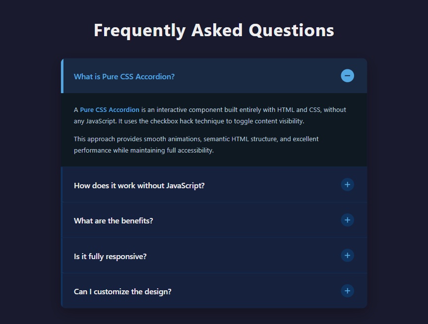 平滑纯CSS侧边栏菜单插件ui框架