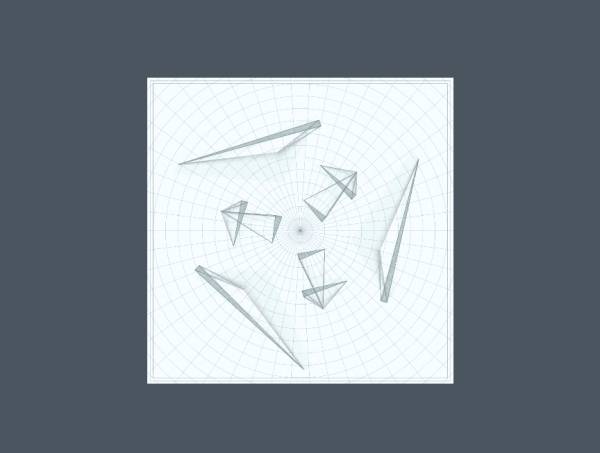 星星随机几何图变形图素材