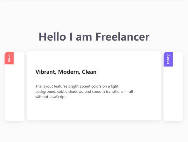折叠面板css折叠展开效果组件模板