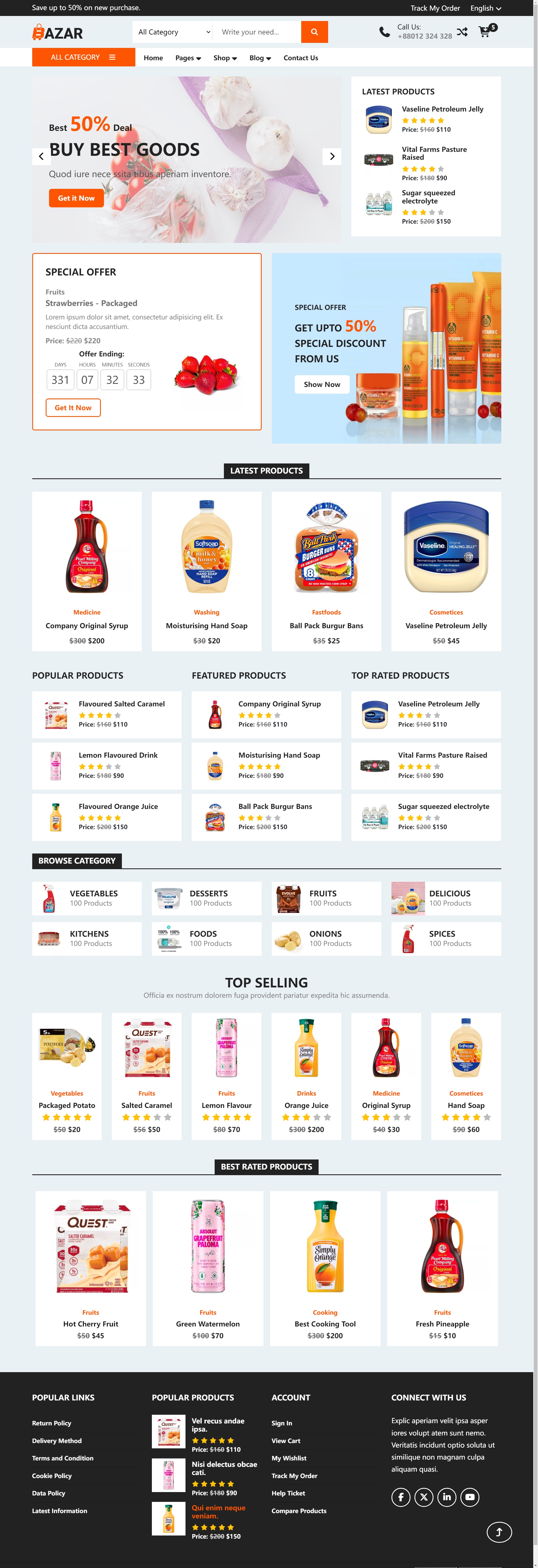 淘宝店bootstrap5模板网页制作必备