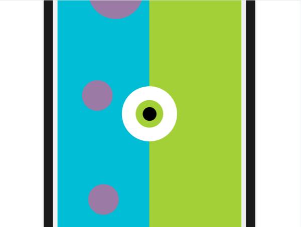 原创怪物公司海报设计素材